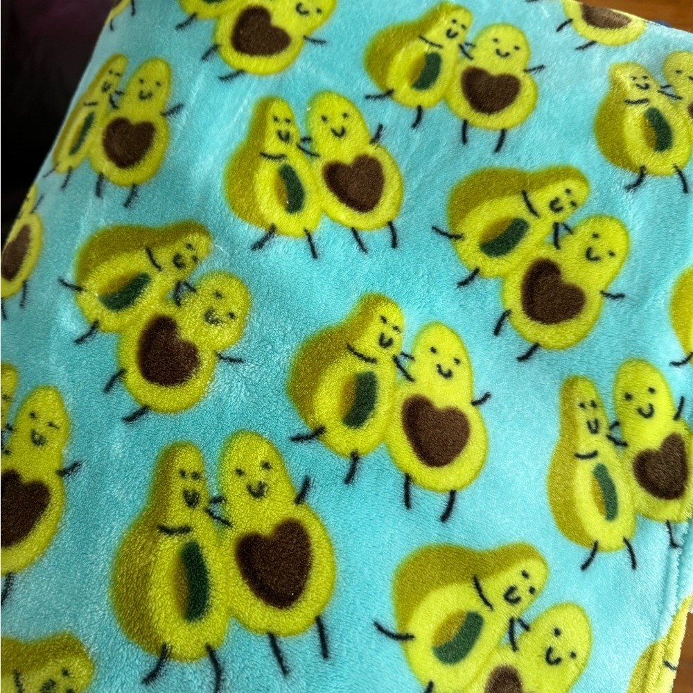 Avocado Plush Fleece Throw